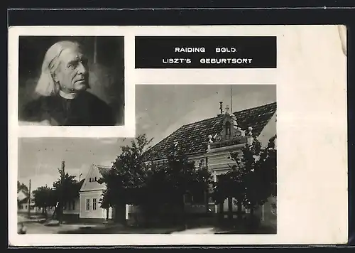AK Raiding, Am Geburtsthaus Liszt`s