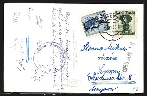 AK Bad Sauerbrunn, Teilansicht