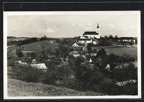 AK Maria-Bild, Panoramaansicht mit Kirche