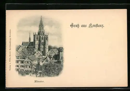 AK Konstanz, Blick auf das Münster