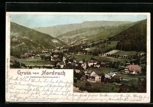 AK Nordrach / Bad. Schwarzwald, Gesamtansicht