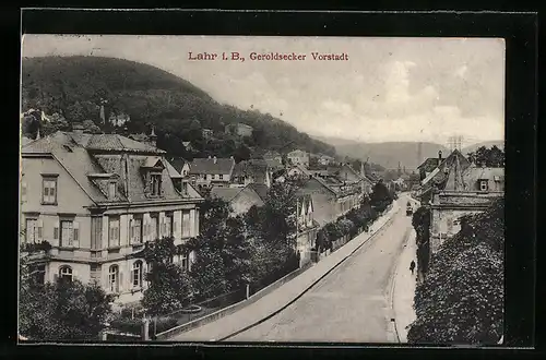 AK Lahr i. B., Geroldsecker Vorstadt