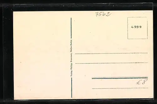 AK Tennetschlucht, Bilder v. d. neuen Murgtalbahn