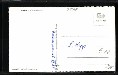 AK Bretten, Am Marktplatz