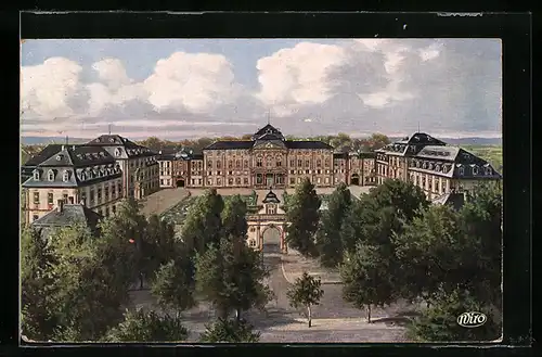 Künstler-AK Bruchsal, Schloss