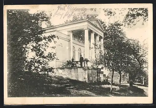 AK Eisenstadt, Partie an der Gloriette