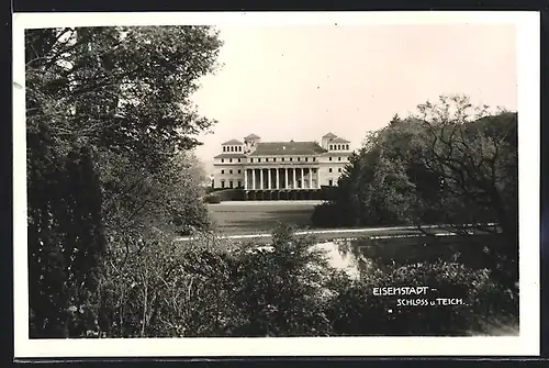AK Eisenstadt, Schloss und Teich