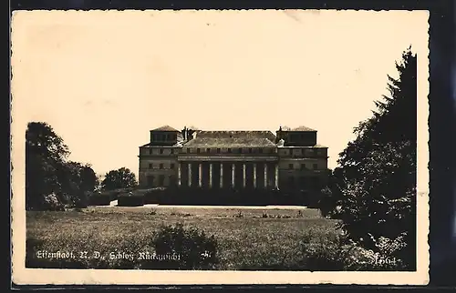 AK Eisenstadt, Schloss Eszterhazy, Rückansicht