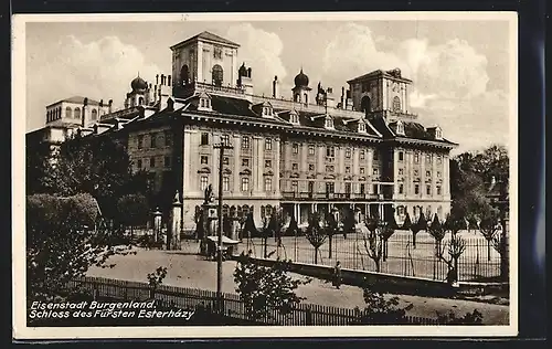AK Eisenstadt, Schloss des Fürsten Eszterhazy