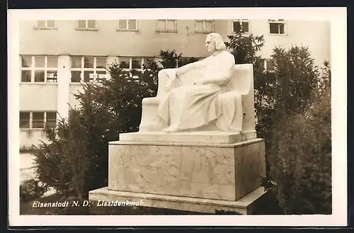 AK Eisenstadt, Lisztdenkmal