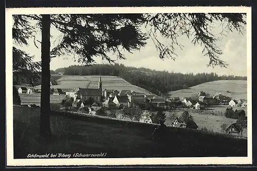AK Schönwald, Blick auf den Ort