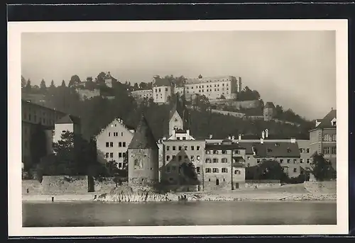 AK Passau, Burg Oberhaus und Scheiblingerturm