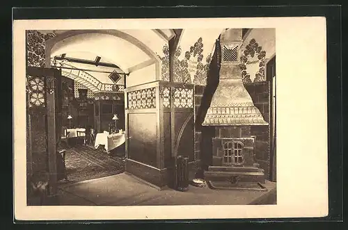 AK Wien, Blick in den Rathaus-Keller, Ratsherrnstüberl