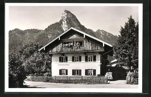 AK Oberammergau, Hotel-Pension Sonnenschein