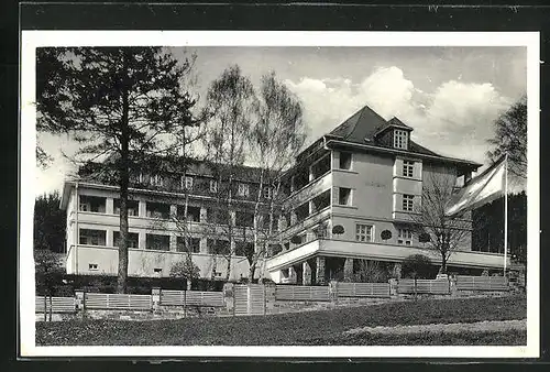 AK Bad Elster, Kurheim Reichsbahn