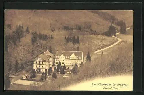 AK Kenzingen im Breisgau, Hotel Bad Kirnhalden von F. Huse