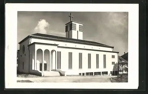 AK Freudenstadt im württ. Schwarzwald, Neue katholische Kirche