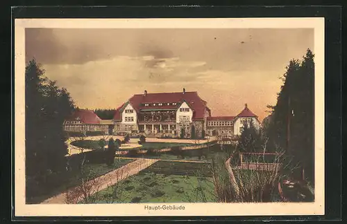 AK Königsfeld / Bad. Schwarzwald, Kinder-Sanatorium, Hauptgebäude