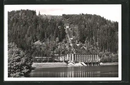 AK Schluchsee, Schluchseekraftwerk Häusern im südlichen Schwarzwald