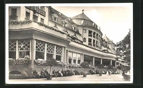 AK Kreuznach, Ansicht vom Kurhaus
