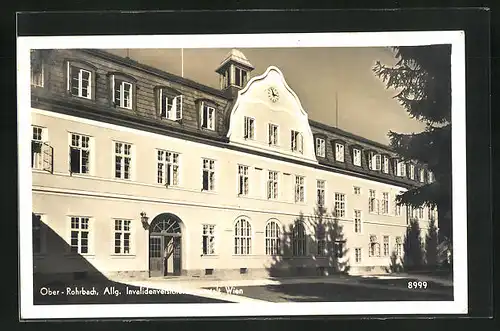AK Ober-Rohrbach, Invalidenversicherungsanstalt Wien