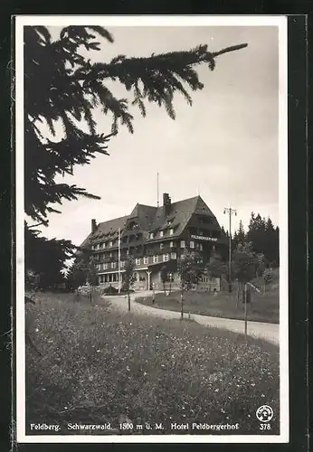 AK Feldberg / Schwarzwald, Hotel Feldbergerhof