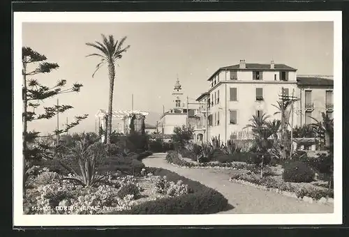 AK Bordighera, Passeggiata