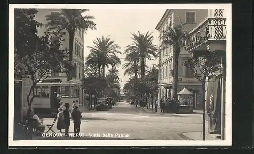 AK Genova-Nervi, Viale della Palme