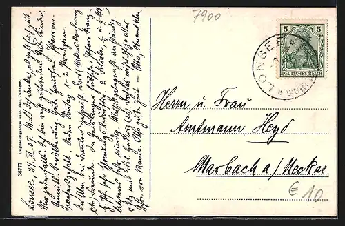 AK Ulm a. D., Ortsansicht bei Tag