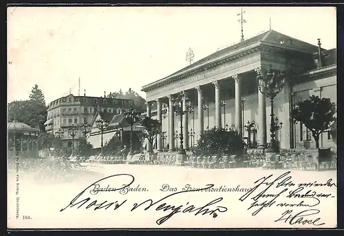 AK Baden-Baden, Das Konversationshaus