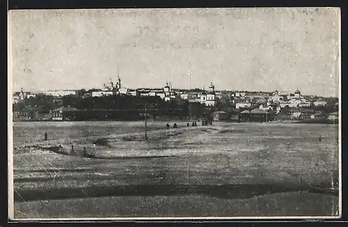 AK Pensa, Teilansicht von ausserhalb der Stadt