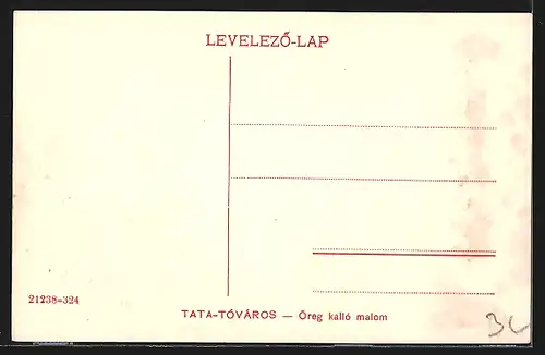 AK Tata-Tóváros, Öreg kalló malom