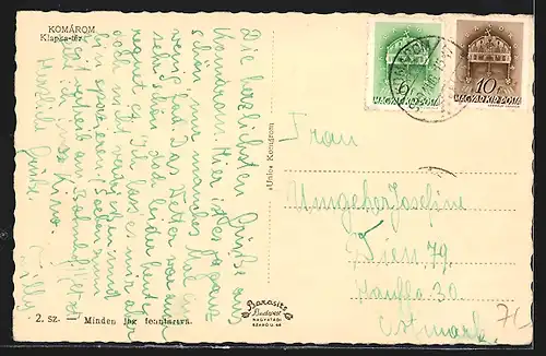 AK Komárom, Klapka-tér