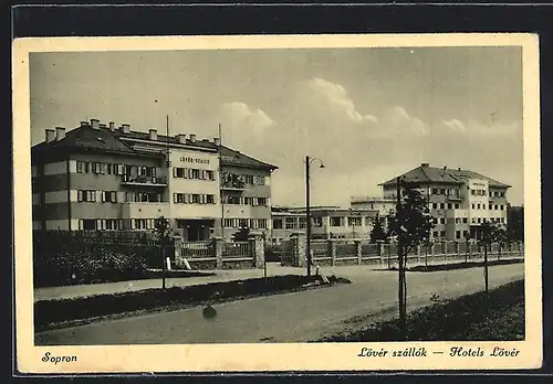 AK Sopron, Hotels Lövér