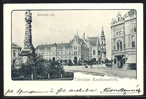 AK Kecskemét, Kossuth tér