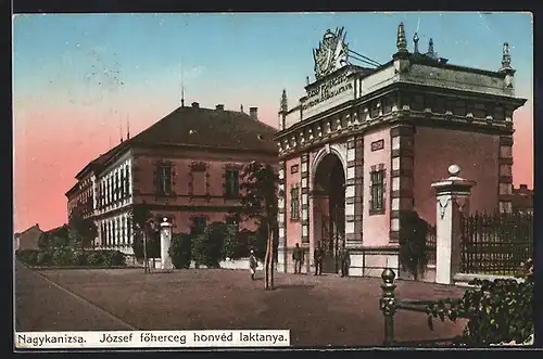 AK Nagykanizsa, József föherceg honvéd laktanya