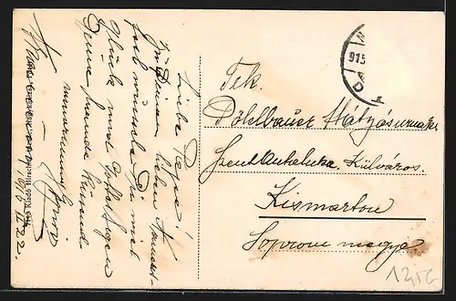 AK Nagykanizsa, Fö-út, Pferdegespann