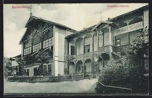 AK Balatonfüred, Esterházy-száiloda