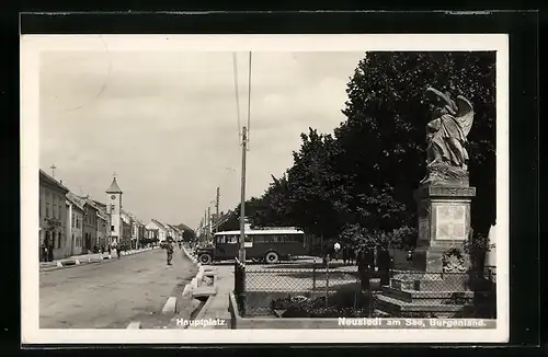 AK Neusiedl am See, Partie am Hauptplatz