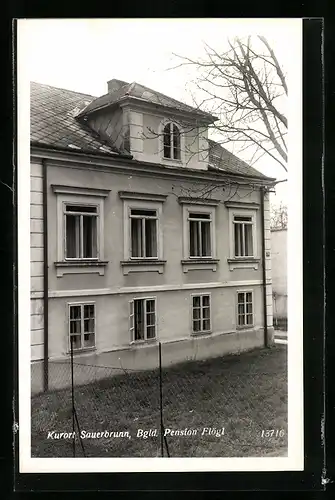 AK Sauerbrunn, Hotel-Pension Flögl