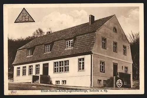 AK Sassnitz a. Rg., Ernst-Moritz-Arndt Jugendherberge