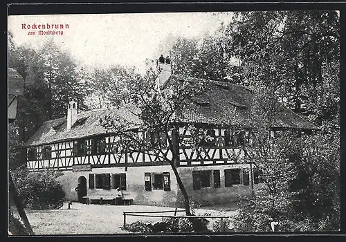 AK Rockenbrunn am Moritzberg, Gasthaus