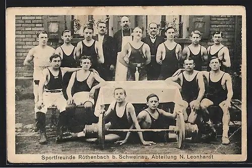 AK Röthenbach b. Schweinau, Sportfreunde, Abteilung N. Leonhardt