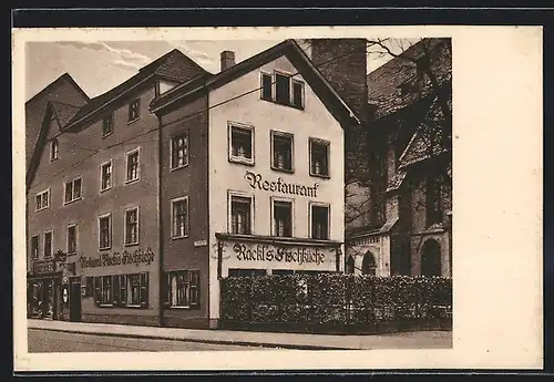 AK Nürnberg, Restaurant Rackls Fischküche, Ludwigstrasse 35