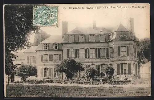 AK Magny-en-Vexin, Chateau de Maudetour