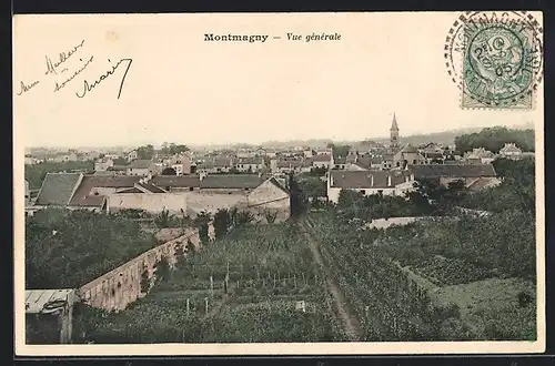 AK Montmagny, Vue gènèrale