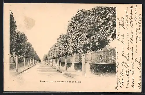 AK Franconville, Boulevard de la Mairie
