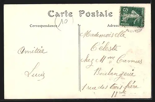 AK La Frette, Vue sur le Val