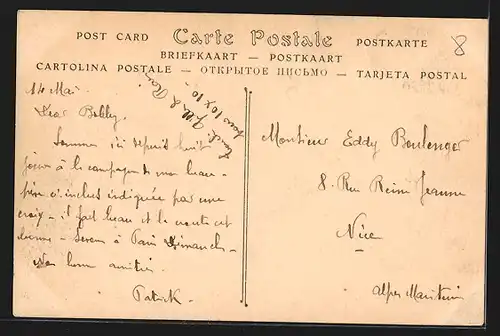 AK La Frette, Vue sur les Viaducs