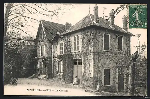 AK Asnieres-sur-Oise, Le Clairière
